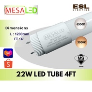 ESL LIGHTING MESALED Led Tube 22W 4Feet SIRIM One Year Warranty (30 Pieces 1 CARTON 6500K)