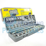 MATA KTP SOCKET WRENCH SET 27 PCS SOCKET BIT SHOCK SOCKET TOOL KIT SET 8-21 MM - KTP-SOK27