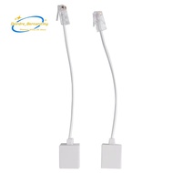 2 socket 8P4C / RJ45 male RJ11 6P4C to female M / F Adapter telephone Ethernet