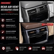 dac Alphard vellfire agh40 anh40 2023-2026 car rear air vent frame garnish accessories
