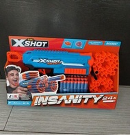 Zuru X-Shot Insanity Foam Blaster 24X / X 特攻海綿彈槍 衝擊槍  機關槍