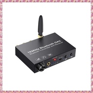 [W Y D H]  Converter Digital to SPDIF Analog Audio Bluetooth5.0 with  3.5mm Outputs Volume Control f