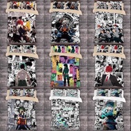 我的英雄學院 床單套裝 床上用品 床笠 綠谷出久 爆豪勝己 歐爾麥特 轟焦凍 哆啦A夢 蠟筆小新 toy story 三眼仔 勞蘇 lulu豬 比卡超 寵物小精靈