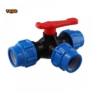 DN15 DN20 DN25 DN32 DN40 PE Pipe Joint 2025324050mm Plastic Valve Ball Valve