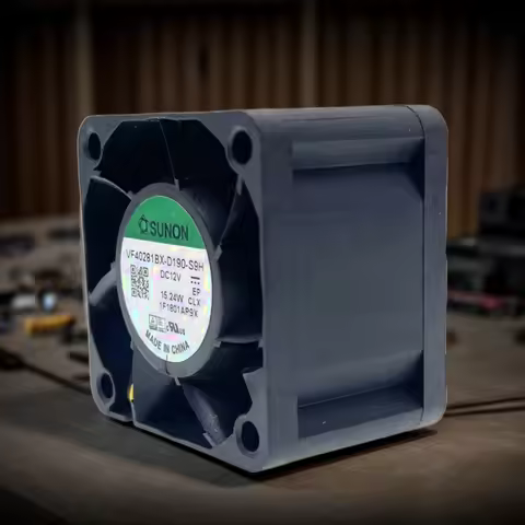 40MM High Speed RC Radio Car Booster Cooling Fan,VF40281BX-D190-S9H 40X40X28mm 12V 25000RPM Dual Bal