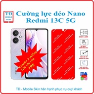 Toughened flexible phone screen protector for Xiaomi Redmi 13C 5G