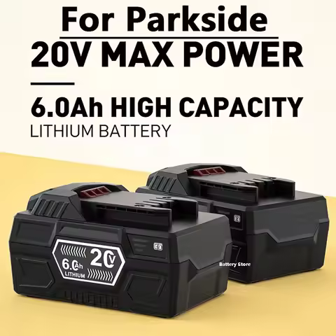 For Parkside 20V electric tool battery series PAP B1 B3 hand drill battery A3/PAP 208 A1 4.0Ah 6.0Ah