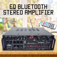 Bluetooth Eq Audio Amplifier Karaoke Home Theater 2000w Av-326bt