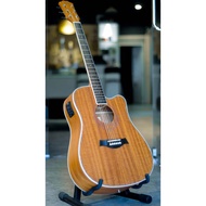 A&amp;K Acoustic Guitar AK430C A&amp;K Acoustic Guitar Full Mahogany   Pickup  Dreadnought