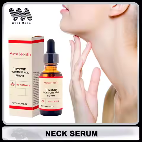 Neck Serum Remove Double Chin Increase Skin Elasticity Fade Fine Lines Antioxidant Tighten Skin Firm