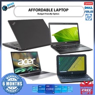 LAPTOP AFFORDABLE & BUDGET FRIENDLY INTEL CORE i3,i5,i7 ( LAPTOP MURAH BUDGET BAWAH RM1000 )
