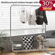 Ampaian Baju Clothes Rack Tempat Gantung Baju Basket Penyidai Baju Hanging Rack Besi Gantung Baju 衣架