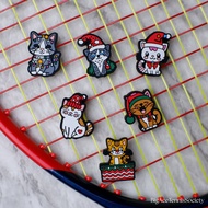BATS - Tennis Dampener Holiday Cat Series Tennis Racket Dampener