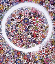 全新 未開 村上隆 kaikaikiki takashi murakami 禪天空 art print 簽名板畫 
