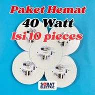 Paket Hemat 40 Watt PCB AC Mata LED - PCB Mata Lampu LED AC Tanpa Driver 40w