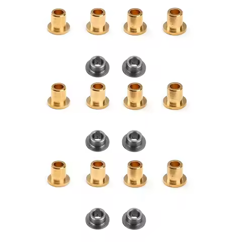 X18A-3 Set Metal Chassis 144001-1295 6X5.2 Flange Bushing For Wltoys 144001 1/14 4WD RC Car Spare Pa