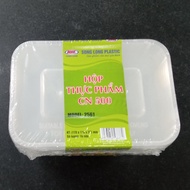 Set of 10 CN500 food boxes (capacity 500ml) - Song Long Plastic