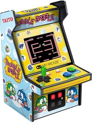 My Arcade Micro Player Mini Arcade Machine: Bubble Bobble Video Game, Fully Playable, 6.75 Inch Coll