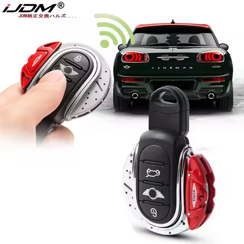 iJDM JCW Brake Disk Shape Key Fob Case Shell Cover for MINI Cooper 3rd Gen F55 F56 F57 F54, Gen2 F60
