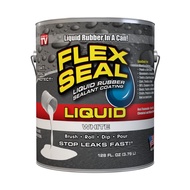 FLEX SEAL LIQUID 萬用止漏膠 (亮白色/1加侖包裝/美國製) | 007000060101