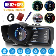 A600 Auto Gauge HUD GPS + OBD ระบบ Head Up Display