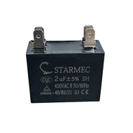 2 Uf AC Capacitor Box 4 Sockets 2uF AC Capacitor Pin 4 Legs 2 Micro