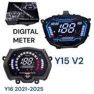 Y15 V2 Y15ZR v2 Y16 Y16Zr Digital meter ( For Original ECU )