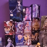 MISB/BIB Anime figurine HAWKS KIRITO ASUNA NAMI NEZUKO ONE PIECE MHA DEMON SLAYER AOT