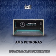 Mercedes AMG Petronas F1 Team Diecast Acrylic Box F1 Car Diecast Car