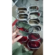 Cake mold ring/Oval ring size 7x5x3cm Ring cutter/bread mold contains 12 pcs