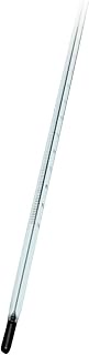 Thomas Durac Plus General Purpose Liquid-In-Glass Thermometer, -1 to 201 degree C, 76mm Immersion