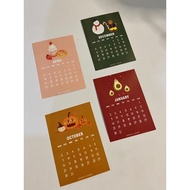 Aesthetic Desk Calendar Cute Mini Desk Calendar 2023