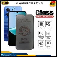 Tempered Glass Xiaomi Redmi 15 15 4G 15C 4G Anti-Scratch Glass Full Cover Screen Protector Elegant