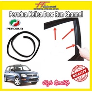 PERODUA KELISA DOOR RUN CHANNEL - GETAH CERMIN PINTU KELISA - GOOD QUALITY
