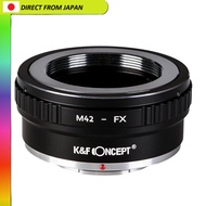 【From Japan】
K&F Concept Lens Mount Adapter KF-42X2 for M42 Mount Lens to Fujifilm X Mount Conversio