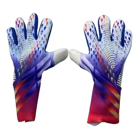 AEF6-Professional Goalkeeper Football Gloves Adult Goalkeeper Falcon Match Major Non-Slip