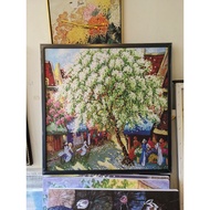 (NEW)- Hanoi old town - canvas print 60x60cm