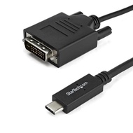 StarTech.com 2 m USB-C to DVI Cable - 1920 x 1200 - Black