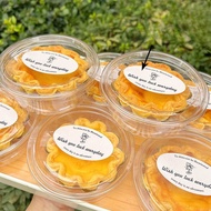 50Pcs Sunflower Egg Tart Box, Flower Egg Tart Box, Ugly Tart Takeout Box, Dessert Box, Cake Box, 1pc