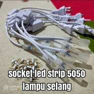 5050 AC 220v LED Strip Light Socket Plug