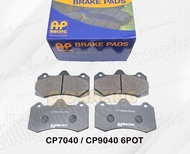 AP Racing Brake pad CP9040 CP7040 6Pot AP9040 AP7040 6Pot Performance Brake Pad