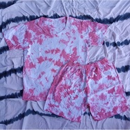 Children's tie dye Set Cool/ children's clothes Children's tie dye clothes