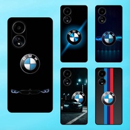 Oppo A58 Black Bezel Phone Case BMW Car Brand