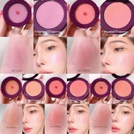 บลัชออน สีแมทเเน่นติดทน 10สี โทนส้มพีช ชมพูพีช