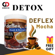 DEFLEX ! Detox Mocha Latte Flavour For Slimming and Weight Loss. 15 Sachet