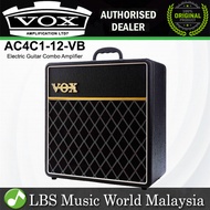Vox AC4C1-12 Limited Edition 4Watt 1x12 Inch Amp Electric Guitar Combo Amplifier Custom Vintage Blac