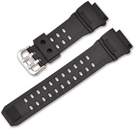 Replacement Watch Strap Band Fits G-9300 G9300 G 9300 G-9300GY G-9300RD G-9300NV G9300, Black, Modern