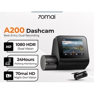 JYK TERBARU 70mai Dashcam A200 Dual Channel 1080P Full HD+ HDR | 24H Parking Surveillance