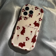 Rabbit Phone Case for Xiaomi Redmi 14c 13c 10c 12 12c 13 10 10c Note 14 13  12 11 10 Pro Poco X7 C75