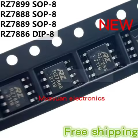 50PCS/LOT RZ7899 SOP8 RZ7888 SOP8 RZ7889 SOP8 RZ7886 DIP8 New original